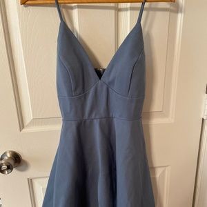 Windsor Blue Skater Dress